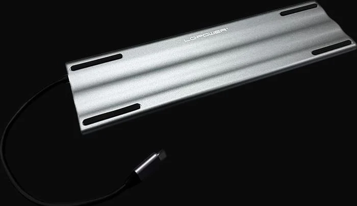 LC-Power USB-C 8-in-1 Multiport Hub, USB-C 3.0 [Stecker]