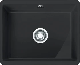 Franke Kubus KBK 110-50 Unterbau Becken mittig mit Ablauffernbedienung onyx