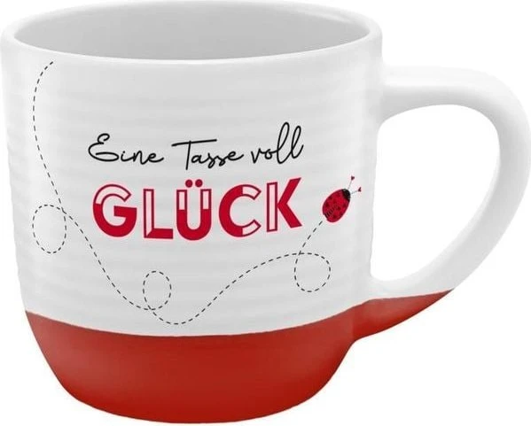 Sheepworld Kaffeebecher Eine Tasse voll Glück 400ml