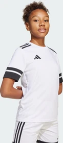 adidas Squadra 25 Trikot kurzarm weiß/schwarz (Junior)