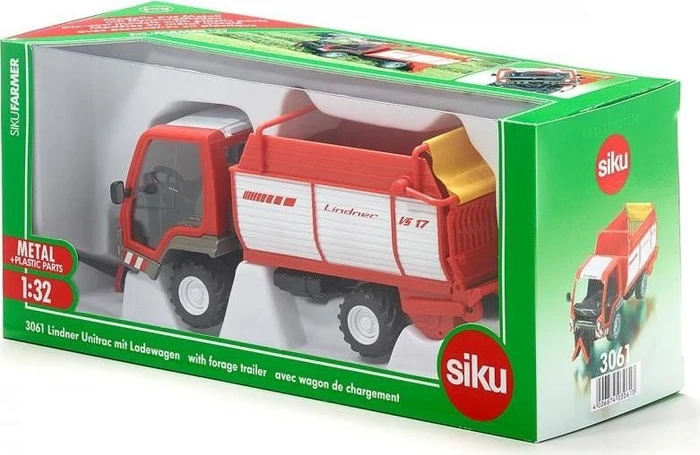 SIKU Farmer Lindner Unitrac mit Ladewagen