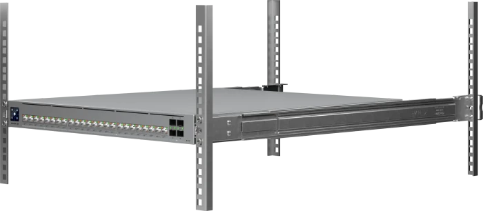 Ubiquiti Enterprise Campus 24S PoE Rackmount 10G Managed Stacking Switch, 24x RJ-45, 4x SFP28, 1050W PoE++