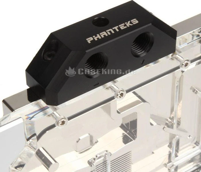 Phanteks Glacier GTX 1080/1070 ASUS Strix GPU Block, chrome