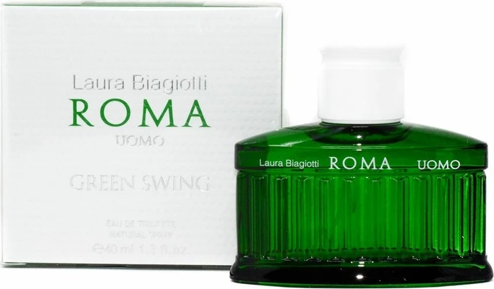 Laura Biagiotti Roma Uomo Green Swing Eau de Toilette, 40ml