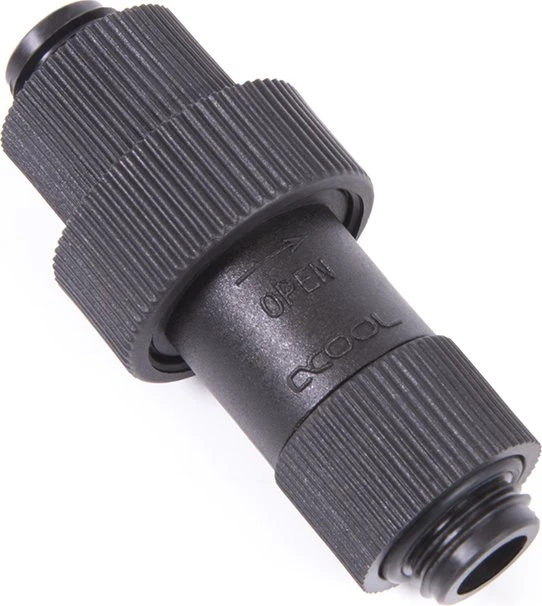 Alphacool HF Schnellverschluss Kupplung Set G1/4" AG/AG, schwarz