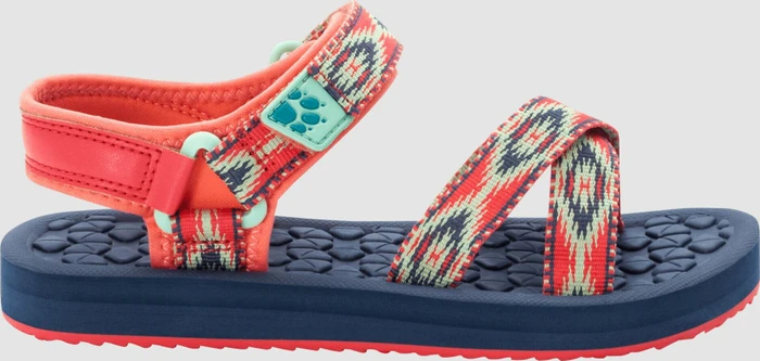 Jack Wolfskin Zulu K rot/blau (Junior)