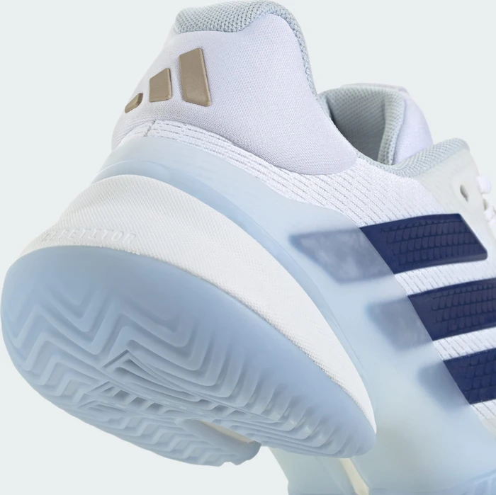 adidas Barricade 14 cloud white/cyber metallic/dark blue (Damen)