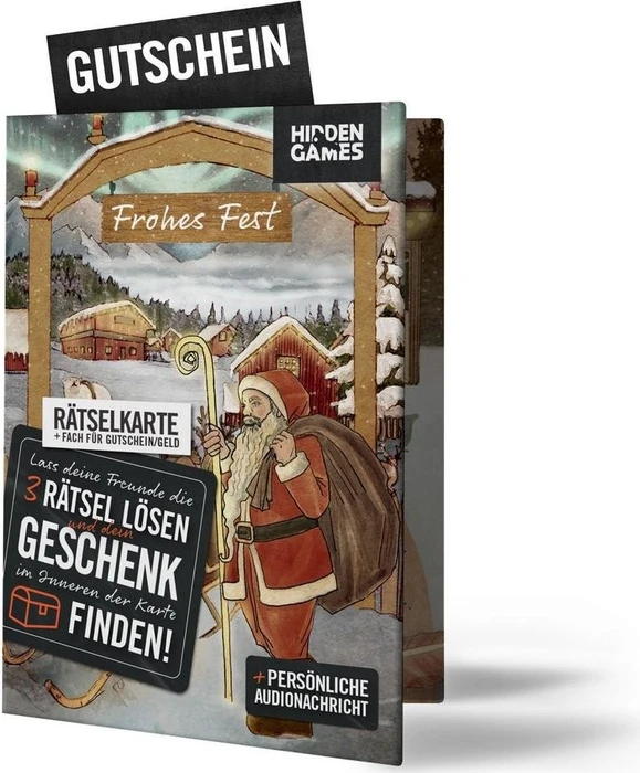 Hidden Games - Rätselkarte: Rätselhafte Weihnachten