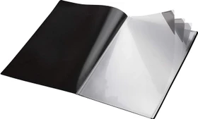 Veloflex Diamond Sichtbuch, A4, schwarz, inkl. 4 Klarsichthüllen