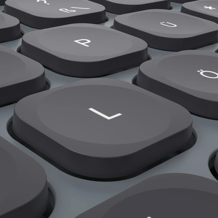 Hama WKM-550 Multi-Device-Tastatur-Maus-Set, schwarz, USB/Bluetooth, DE