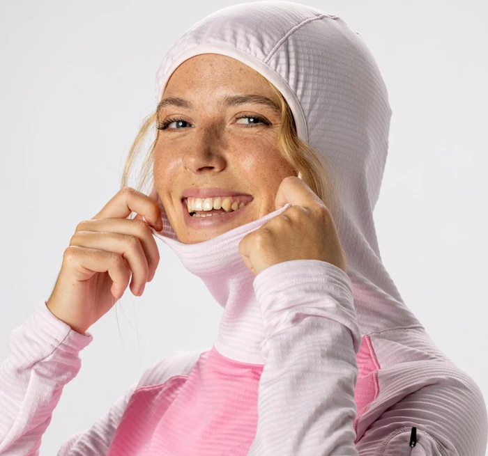 Scott Defined Light Hoodie paradise pink/bliss pink (Damen)