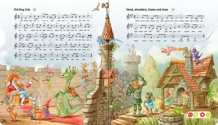 Ravensburger tiptoi Buch: Meine schönsten englischen Kinderlieder