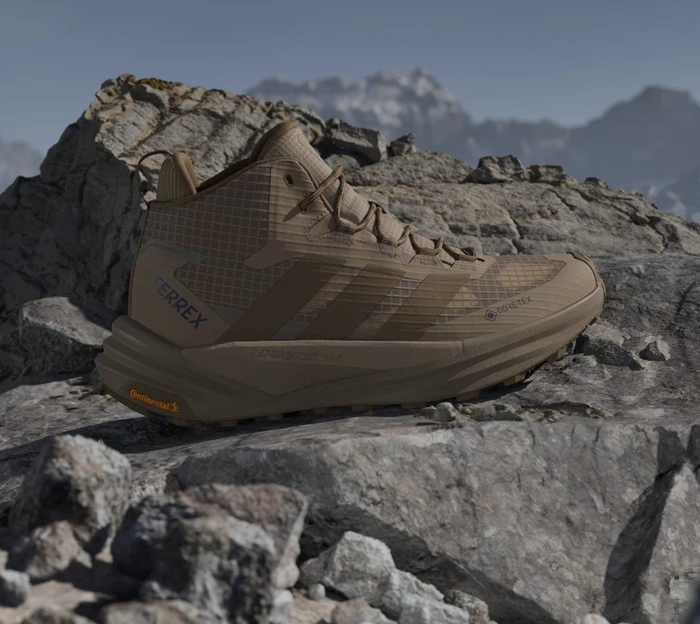adidas Terrex Freehiker 3 Gore-Tex Mid khaki six/brown oxide/dark brown (Herren)
