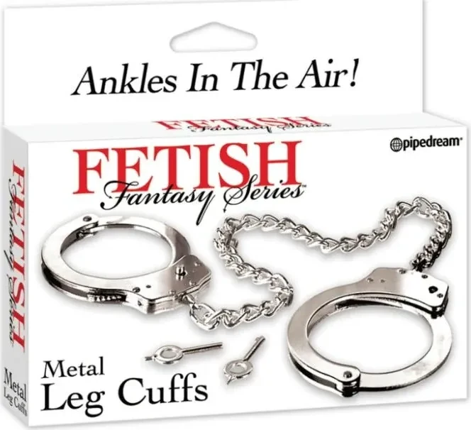 Pipedream Fetish Fantasy Metal Leg Cuffs