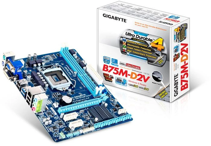 GIGABYTE GA-B75M-D2V (Intel 1155)
