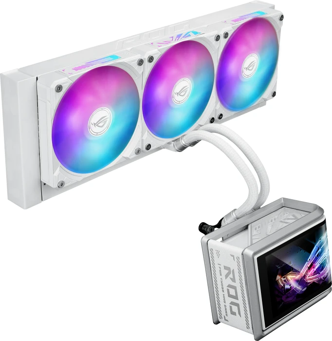ASUS ROG Ryuo IV SLC 360 ARGB White Edition, weiß
