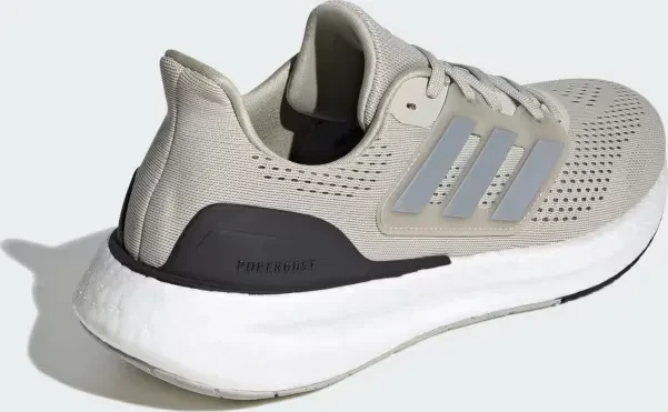 adidas Pureboost 23 putty grey/silver metallic/core black (Herren)