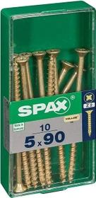 Spax YELLOX A2L 4CUT PZ2 Universalschraube, 5x90mm, 10 Stück