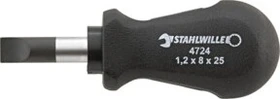 Stahlwille DRALL 4724 Vergaser Schlitz Schraubendreher, 3.5x25mm