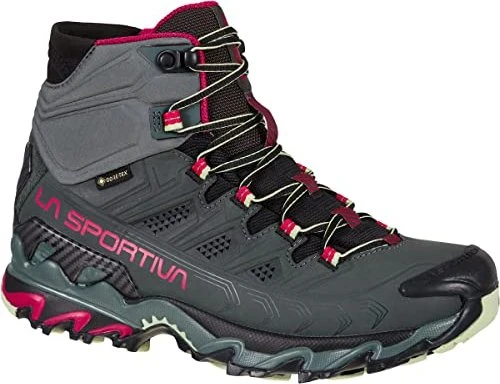 La Sportiva Ultra Raptor II Mid Leather Wide GTX charcoal/cerise (Damen)