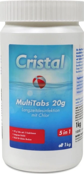 Cristal MultiTabs 5in1 Chlortabletten 1kg (50x 20g)