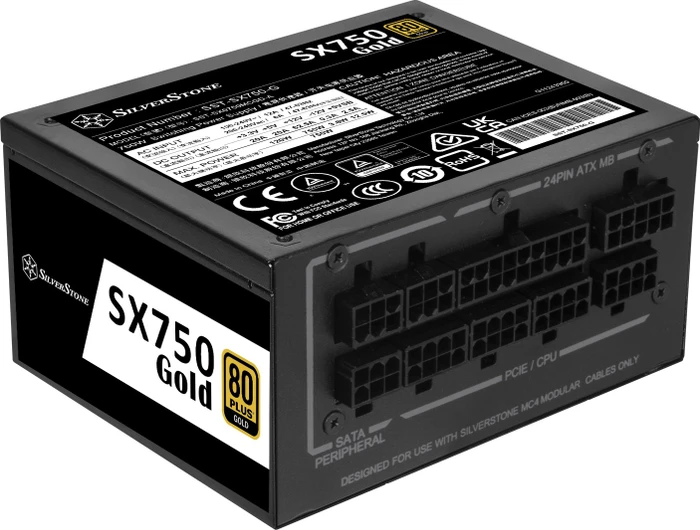 SilverStone SFX Series SX750-G Gold 750W, SFX