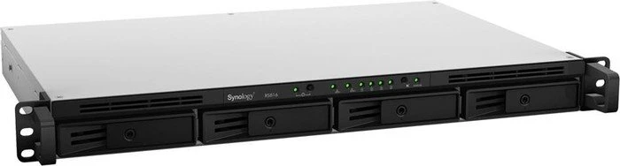 Synology RackStation RS816, 1GB RAM, 2x RJ-45 1000Base-T, 2x USB 3.0, 1HE