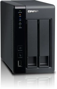 QNAP Turbo Station TS-219P II, 512MB RAM, 1x RJ-45 1000Base-T, 2x USB-A 3.0