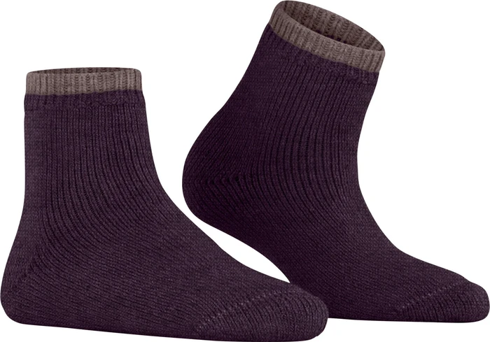 Falke Cosy Plush Socken granat mel. (Damen)