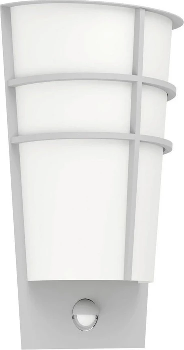 Eglo Breganzo 1 Sensor Wandleuchte 2-flammig silber