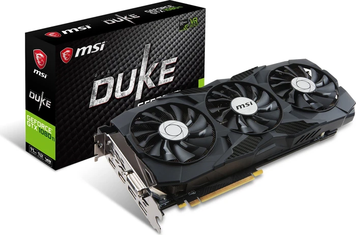 MSI GeForce GTX 1080 Ti Duke 11G OC, 11GB GDDR5X, DVI, 2x HDMI, 2x DP