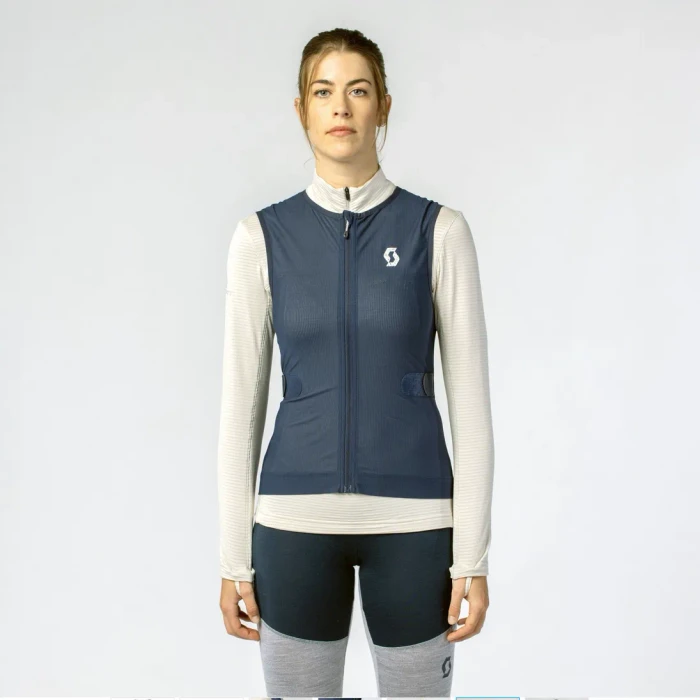 Scott Airflow Protektorenweste dark blue/magnolia purple (Damen)
