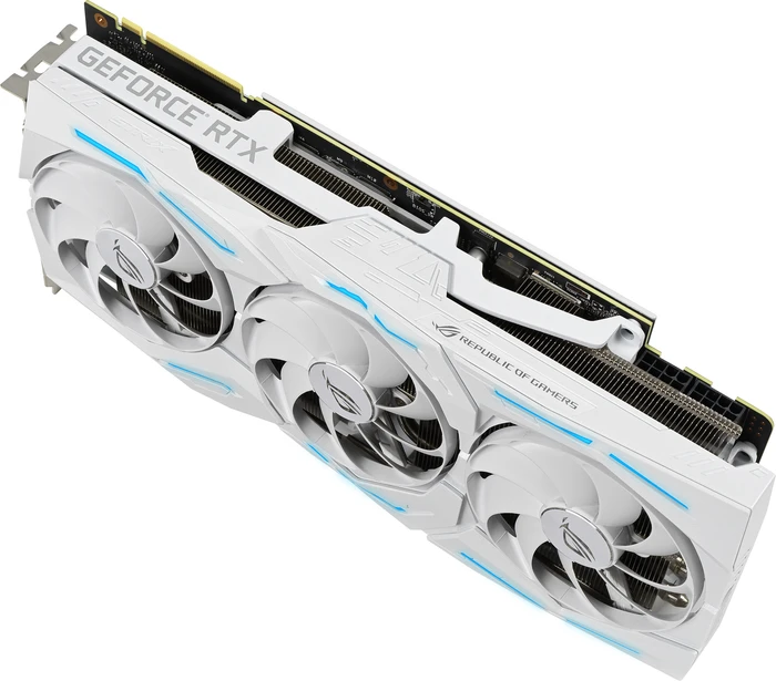 ASUS ROG Strix GeForce RTX 2080 SUPER OC White, ROG-STRIX-RTX2080S-O8G-WHITE-GAMING, 8GB GDDR6, 2x HDMI, USB-C, 2x DP