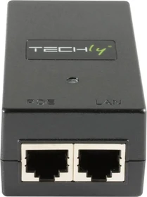 Techly Desktop PoE-Injektor, 2x RJ-45, 15W PoE (I-SWHUB 1500STY)