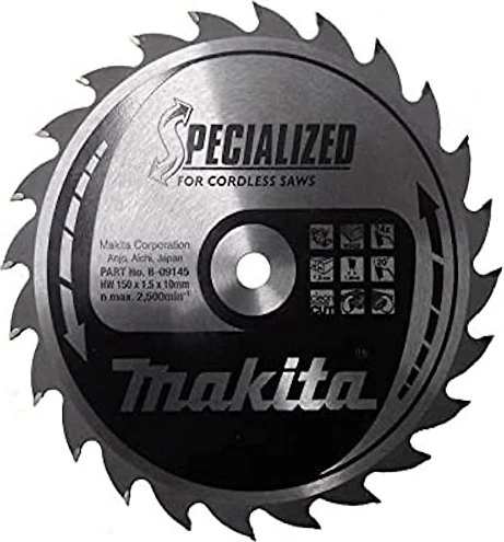 Makita Specialized Kreissägeblatt 24Z, 136x1.5x10mm, 1 Stück
