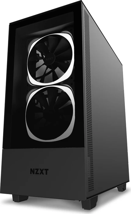 NZXT H510 Elite, schwarz, Glasfenster