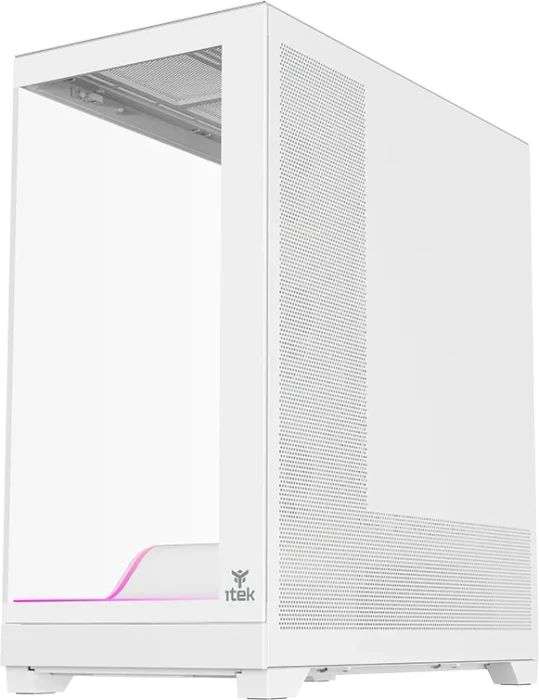 iTek Showbui Wave 82W White, Glasfenster