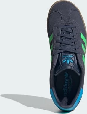 adidas Gazelle shadow navy/screaming green/lucid aquamarine (Junior)