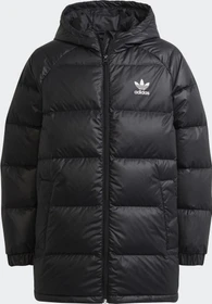 adidas Adicolor Elongated Puffer Jacke schwarz/weiß (Junior)
