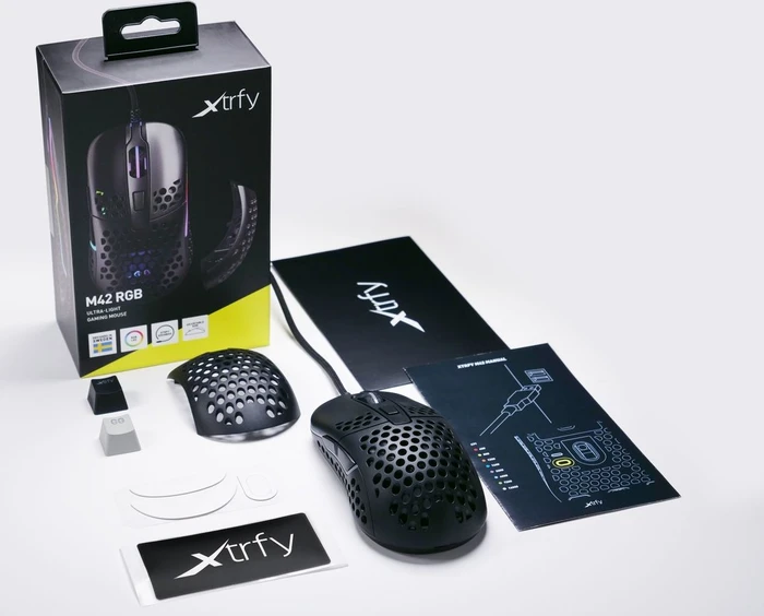 Xtrfy M42 RGB schwarz, USB