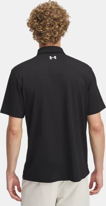 Under Armour Tee To Green Pique Poloshirt kurzarm schwarz/weiß (Herren)