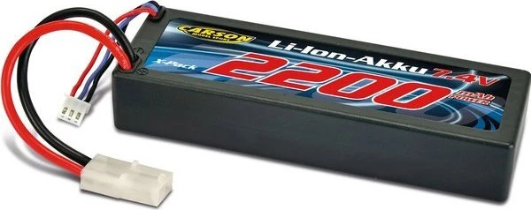 Carson 7.4V/2200mAh Li-Ion Race Akku HC TAM