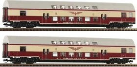 Roco - Spur H0 Personenwagen - Doppelstockwagen Sputnik, DR