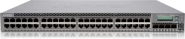 Juniper EX3300 Rackmount Gigabit Managed Switch, 48x RJ-45, 4x SFP+, Front to Back Airflow