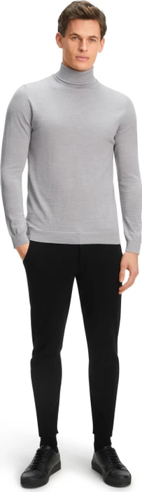 Falke Basic Apparel Rollkragen Pullover light grey (Herren)