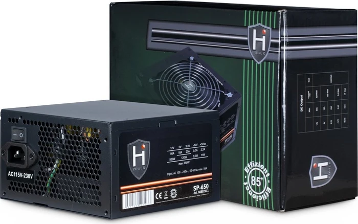 Inter-Tech HiPower SP-650 650W, ATX 2.4