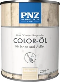 PNZ Coloröl Natur-Holzfarbe kalkweiß, 750ml