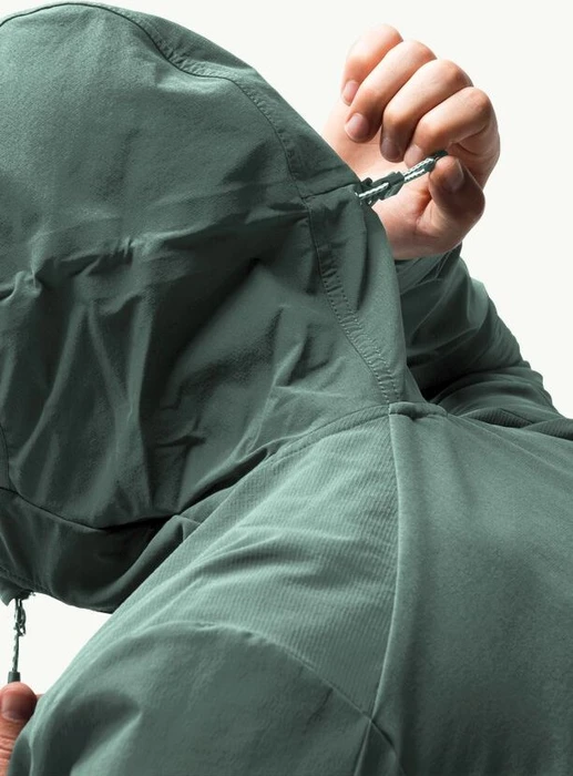 Jack Wolfskin Kammweg Funktionsjacke hedge green (Herren)