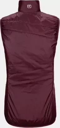 Ortovox Swisswool Piz Grisch Funktionsweste dark wine (Damen)