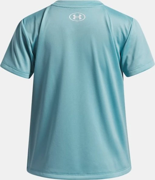 Under Armour Tech Funktionsshirt kurzarm blue haze/white (Junior)
